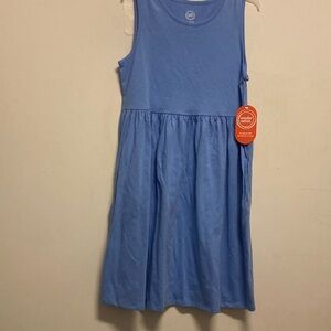 3 dresses/WONDER NATION/Blue Pink Gray w/unicorns/ Kids Dress w/pockets